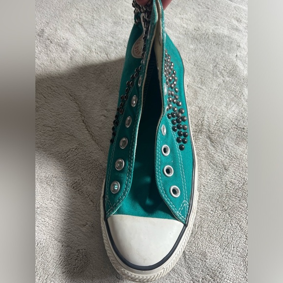 Converse Chuck Taylor All Star Gun metal
Rhinestone Womens 9 - send an offer!! - Picture 2 of 7